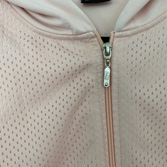 Light pink Nike Zip up sweater - Picture 3 of 7